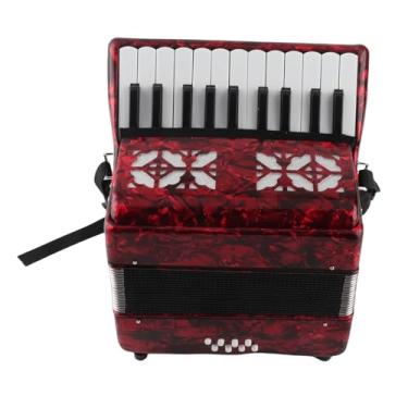 Imagem de Generic Piano Acordeão 8 Baixo 22 Teclas Instrumento Musical para Crianças Iniciantes, Materiais Não Tóxicos, Fácil de Usar, para Cultivar Talento Musical e Melhorar o Ritmo, Com Pano de Limpeza e