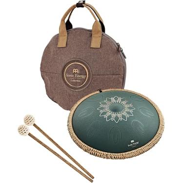 Imagem de Meinl Sonic Energy Instrumento de percussão de tambor de língua de oitava de aço 40,6 cm, 9 notas com marretas, bolsa — para presente de músico, meditação, ioga, banhos de som
