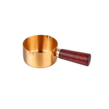 Imagem de Molho para salada de tomate e molho de pimenta, molho de bife de aço inoxidável, jarro de leite (pequeno)