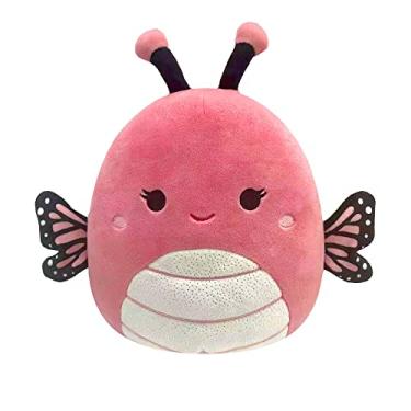 Imagem de Squishmallows 14-Inch Pink Monarch Butterfly with White Sparkle Belly Plush - Add Andreina to Your Squad, Ultrasoft Stuffed Animal Large Plush Toy, Official Kellytoy Plush - Amazon Exclusive