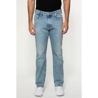 Imagem de Calça Jeans Regular Straight Azul Claro-Masculino