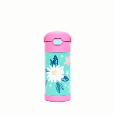 Imagem de Garrafa Térmica Infantil Funtainer 355ml Thermos Jardim das Flores