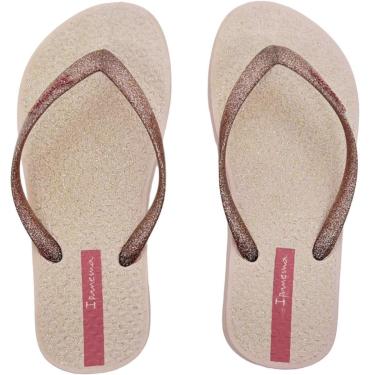 Imagem de Chinelo Dedo Borracha Infantil Menina Casual Dia a Dia com Glitter Ipanema 26622-Feminino