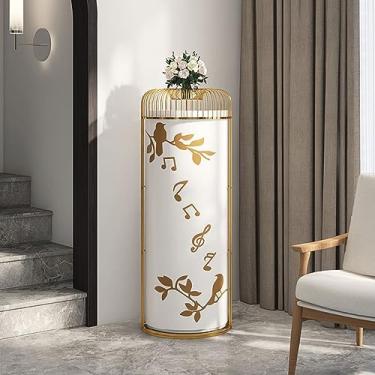 Imagem de Sapateira giratória vertical organizador de armário de torre de zapatos giratorio 360 canto de entrada prateleira redonda organizador de sapatos giratório