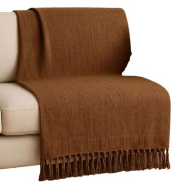 Imagem de Manta Para Sofá Luxo Gigante 2,10 x 1,20 m Tipo Capa De Sofá Protetora (Marrom Liso)