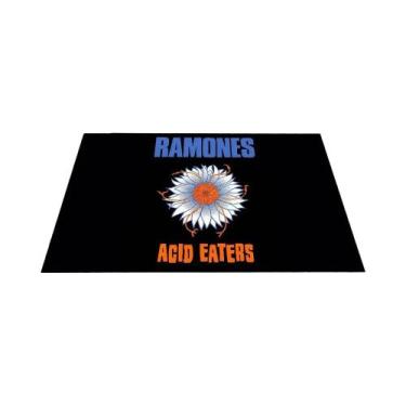 Imagem de Bandeira Ramones Em Poliéster Impressa Para Decoração De Carros, Garag