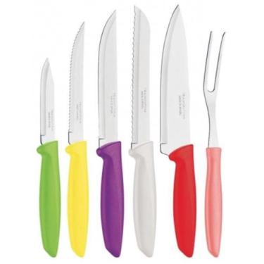 Imagem de Conjunto 5 Facas com Garfo Plenus Tramontina