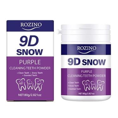 Imagem de 2 peças, 80 g Pó mineral de dentes, pó de clareamento dental, clareamento de hálito refrescante, relembrando os dentes