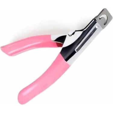 Imagem de Alicate Cortador de Unhas Postiças Tips e Acrigel Profissional | Corta Tips Formato Reto ou Redondo