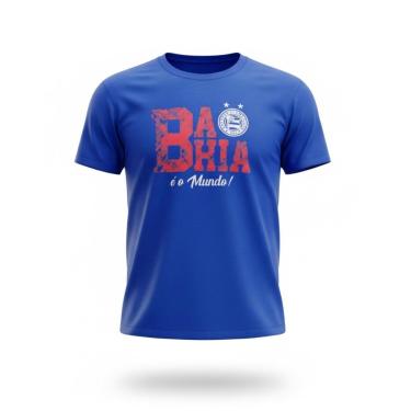 Imagem de Camisa Bahia Esquadrão Basic Algodão Azul - Masculino-Masculino
