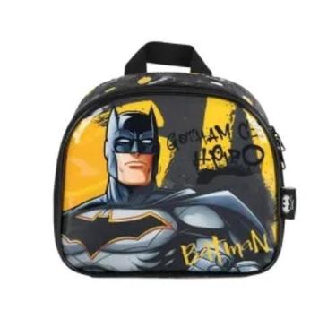 Imagem de Lancheira Escolar Térmica Infantil Menino Batman - Preto - Luxcel