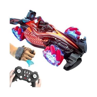 Imagem de Carro De Controle Remoto RC Para Meninos, Carro De Drift Com Spray, Ve