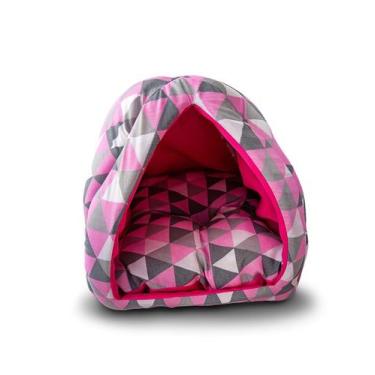 Imagem de Cama Toca 2 em 1 para Porquinho da Índia Design Dobrável e Confortável