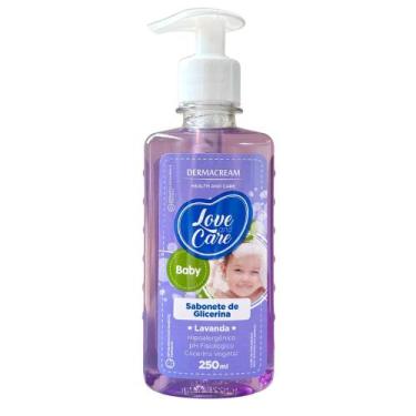 Imagem de Sabonete Líquido Love & Care Baby Lavanda Dermacream 250ml