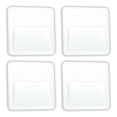 Imagem de Kit 4 Balizador Led Elegance Branco Quente 3000K 2W Bivolt - Avant