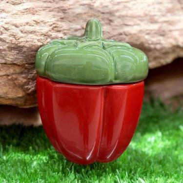 Imagem de Pimentão 14x10cm Feito de Cerâmica - Cerâmica Scalla