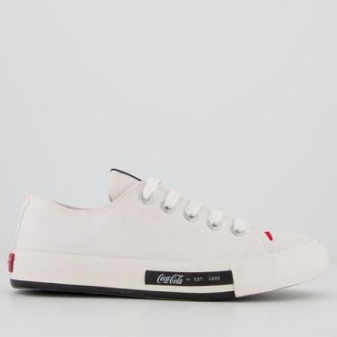 Imagem de Tênis Coca Cola Daytona Feminino Branco, 35