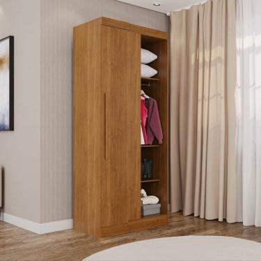 Imagem de Guarda-roupa Modulado Canto 1 Porta Fortaleza Cinamomo