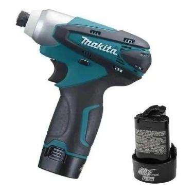Imagem de Parafusadeira 12v Makita Td090 Com 2 Baterias Sem Carregador