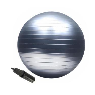 Imagem de Bola Suiça 75 Cm Pilates + Bomba De Mão Enchimento Rápido - One Life S