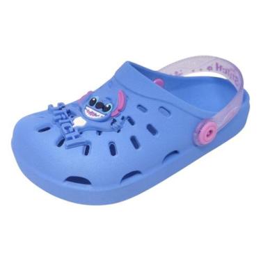 Imagem de Babuche Infantil Conforto Personagem Disney Stitch - Grendene Kids, Az