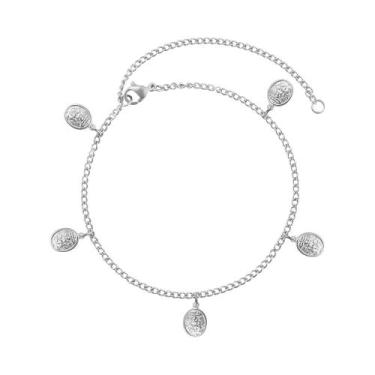Imagem de Pulseira Aço GLAM Groumet São Miguel 0.9x0.7mm 21cm - Convex