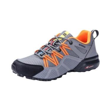 Imagem de Sapatos De Ciclismo Masculinos Antiderrapantes Confortáveis Para Monta