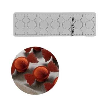 Imagem de Molde De Bolo DIY Em Formato De Folha Geométrica, Guirlanda, Renda De 