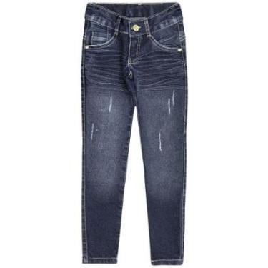 Imagem de Calça Juvenil Look Jeans Skinny Jeans - 4 - UNICA-Feminino