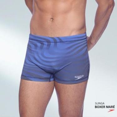 Imagem de Sunga Boxer Maré Adulto Speedo - Azul Noturno-Masculino