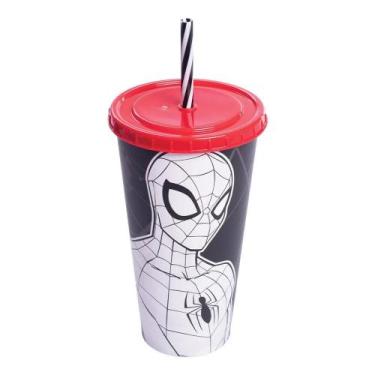 Imagem de Copo refri homem-aranha 700ml - Plasútil