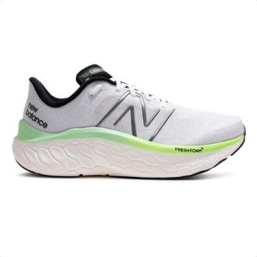 Imagem de Tênis New Balance Kaiha Road Masculino, 43, Branco, Verde