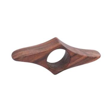 Imagem de Marcador De Página De Madeira Para Leitura Com Uma Mão, Suporte De Pág