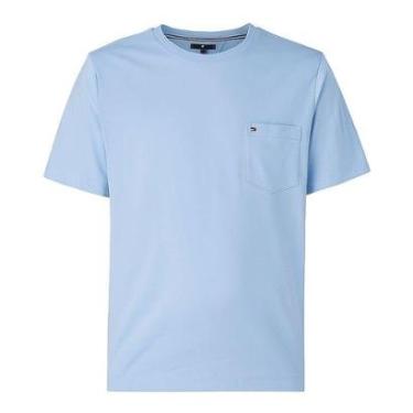 Imagem de Camiseta Tommy Hilfiger Essential Pocket Tee Masculino Rosa-Masculino