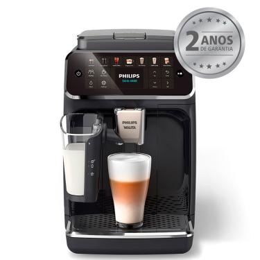 Imagem de Cafeteira Espresso Superautomática Elétrica Philips Walita EP4441 Cerâmica 1 e 5L Preto...