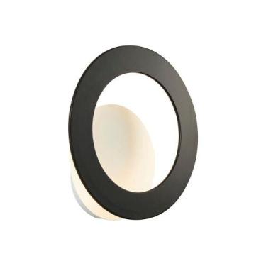 Imagem de Arandela Nordecor Kote Gr 12W Led Bivolt Branco E Preto 3000K