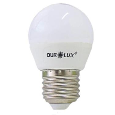 Imagem de Lâmpada Superled Bolinha G45 de 4 Watts E 2700k 20005 Ourolux Lâmpada 