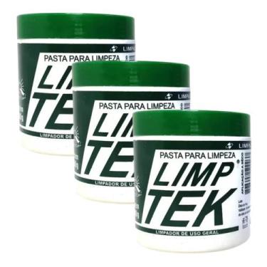 Imagem de Kit 03 Pastas Limptek Lavagem A Seco 500g Cada
