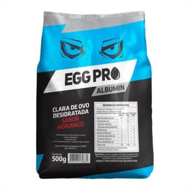 Imagem de Albumina Desidratada 500g Sabor Morango Proteína Pura - Proteina pura