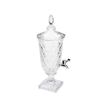 Imagem de Suqueira Vidro Cristal 2 Litros Jarra De Vidro Lyor - Diamond