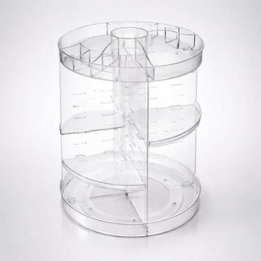 Imagem de Organizador de Maquiagem Giratorio em Acrilico 4 Niveis - Genérica