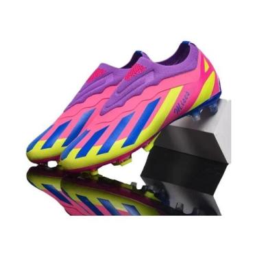 Imagem de Chuteiras De Futebol Masculinas Respiráveis Para Campo Com Travas Long