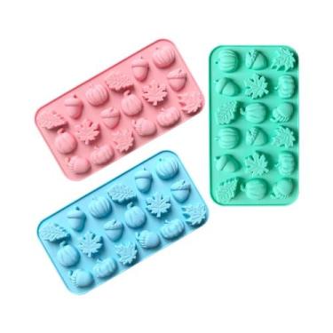 Imagem de Molde De Silicone Para Colheita De Outono Com 18 Cavidades Em Formato 