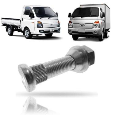 Imagem de Parafuso de roda com porca rodado simples dianteiro traseiro hyundai h