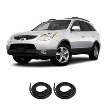 Imagem de Kit Borracha Vedação 2 Portas Traseira Vera Cruz 2010 à 2012 - sem mar