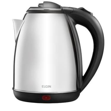 Imagem de Chaleira Elétrica Elgin 1,8 Litros, Prata, 220V