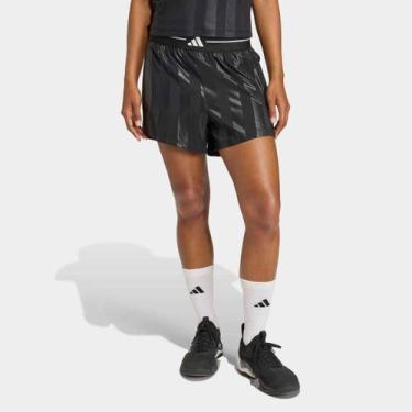 Imagem de Shorts Adidas Hyperglam Feminino, Preto, G