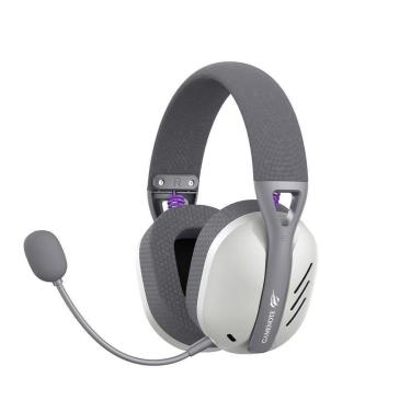 Imagem de Headset Gamer Sem Fio Havit Fuxi H3, 7.1 surround, Driver 40mm, Bluetooth e USB, Cinza...