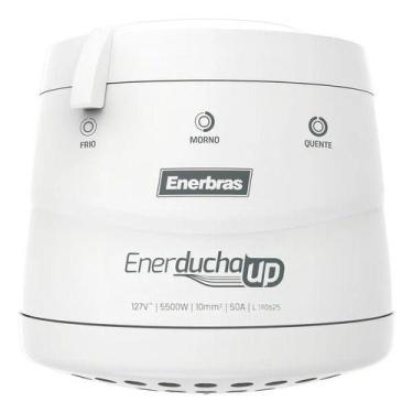 Imagem de Chuveiro Elétrico Enerbras Enerducha Up 5500w Branco 220v Com Acessóri
