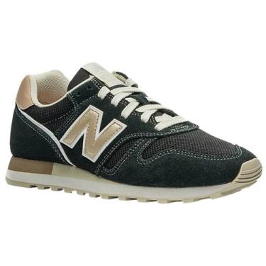 Imagem de Tenis Feminino Casual Versatil Estiloso New Balance 373 V2, Preto, 35